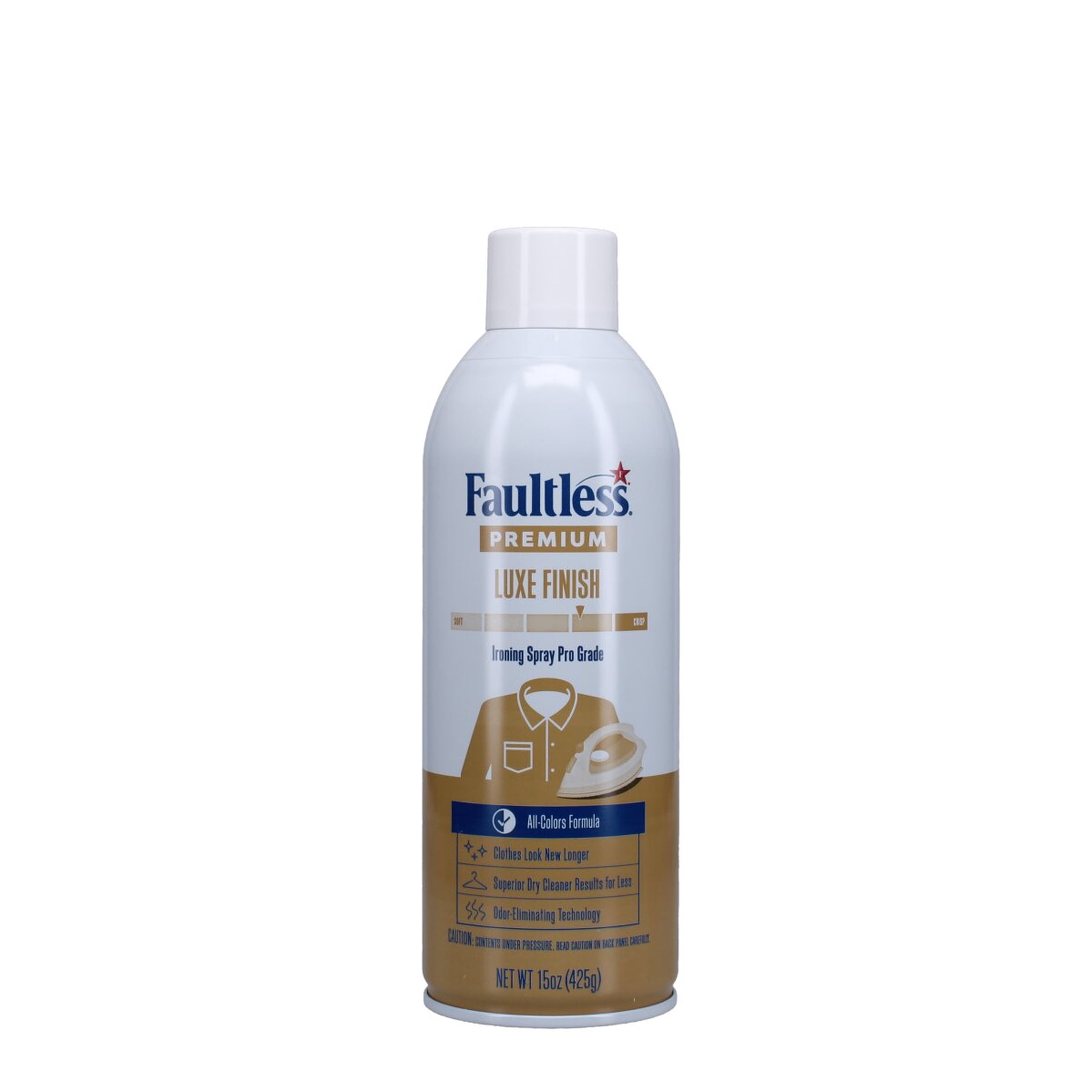 (4 pack) Faultless Fabric Starch Ironing Spray Firm Finish 15 oz