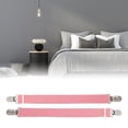 thumbnail image 2 of 2 unids cama multiusos Sábanas clip Correas pinza antideslizante Soportes colchón titular (rosa), 2 of 8