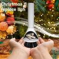 thumbnail image 3 of Lanternes de Cheminée de Noël Effet de Flamme Décorative Lampe à Feu LED à Piles Cheminée Portable Intérieur Extérieur A, 3 of 5