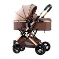 thumbnail image 1 of Cochecito de bebé ligero con amortiguador, multiposición, fácil de plegar, para correr, con canasta grande, reposabrazos extraíble, tipo 2, 1 of 10