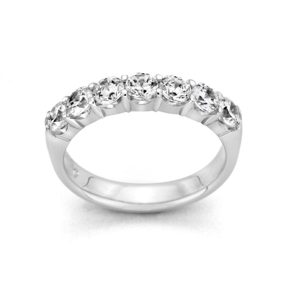 Diamaison 1/4 Cttw Natural White Diamond Wedding/Anniversary Ring for Adult in 10Kw Gold