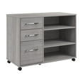 thumbnail image 1 of Pemberly Row Armoire de Rangement de Bureau avec Roues en Gris Platine - Bois d'Ingénierie, 1 of 7