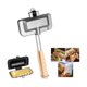 thumbnail image 4 of Hot Dog Toaster , Double-Sided Sandwich Baking Pan, Cheese Maker Sandwich Maker Flip Pan,Camping Frying Pan, 4 of 5