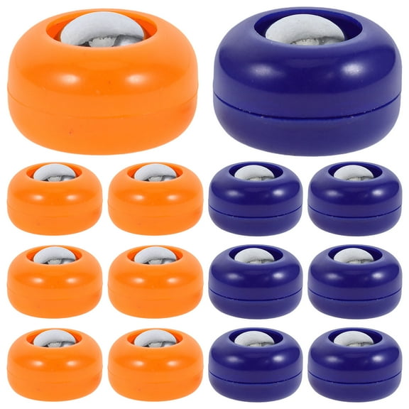 OUNONA 20 Pcs Mini Shuffleboard Game Tabletop Shuffleboard Game Curling Ball Table Shuffleboard Part For Family And Friends