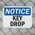 thumbnail image 5 of (2 Pack) Key Drop OSHA Notice Sign 14 Inch X 10 Inch Indoor / Outdoor Rust-Free Aluminum Metal Signs for Workplace, Workshop, and Construction Site, Made in the USA, 5 of 8