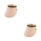 thumbnail image 2 of Qarigey Sombreros para el sol Protección Clip-On Caps Visera transpirable Gorros ajustables Big Eaves Outdoor Travel Trip Beach pink rosado 2piezas, 2 of 6