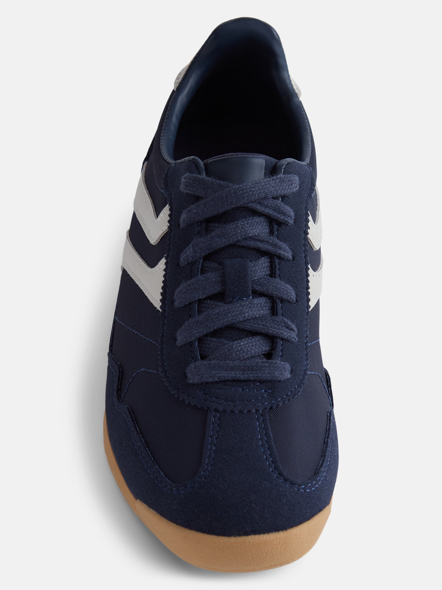 No Boundaries Women's Retro Inspired Lace Up Sneakers
