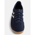 thumbnail image 5 of No Boundaries Faux Suede Retro Lace Up Sneakers, Women's, 5 of 6