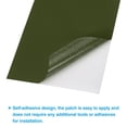 thumbnail image 4 of Down Jacket Repair Patch 6" x 8", 10 Pack Self Adhesive Nylon Fabric Patch for Tent Clothes, Army Green, 4 of 7