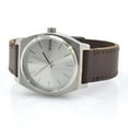 thumbnail image 4 of Nixon A11372872 Unisex Time Teller Silver Dial Brown Strap Watch, 4 of 5