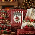 thumbnail image 4 of Under $5 Christmas Throw Pillow Covers 18x18" Christmas Printed Pillow Cover Series Home Sofa Decoration Cushion Cover Bedroom Pillow Cover for Holiday Party Supplies, 4 of 7