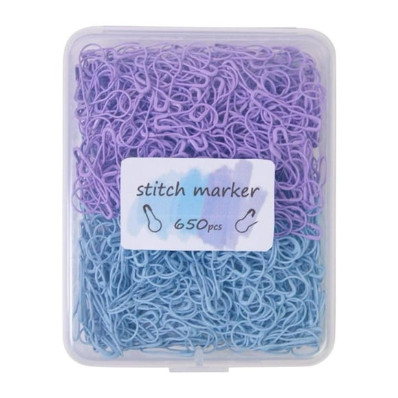 segolike 650 Pieces Stitch Markers Crochet Stitch Markers for Clothing Labels Crochet Multi