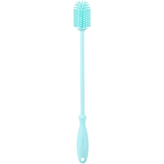 Glass Water Bottles Brush Cleaner Silicone Bottle Brushes Handle Dish Brush Baby Bottle Cleaning Brush Pacifier Washer for Sports Bottle Glassware Vase Glass Water Bottle Glass Water Bottle