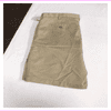 IZOD Men's Saltwater Mid Rise Stretch Chino Short 34W/Pale Khaki