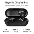thumbnail image 2 of Bluetooth 5.0 True Wireless Earbuds - Deep Bass, IPX6 Waterproof, Ergonomic Design, Noise Reduction Microphone, for and More, 2 of 6