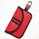 thumbnail image 5 of Estuche para llaves con protección RFID para coche, de cuero y fibra de carbono, con cepillo antirrobo y antiescaneo, 5 of 5