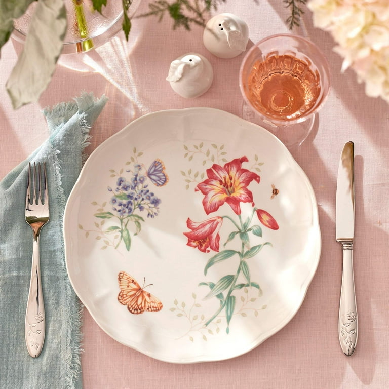 Lenox Butterfly Meadow 18-Piece Porcelain Dinnerware Set