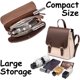 thumbnail image 4 of LHSHID Mini Leather Backpack for Women, Ladies Small Backpack Purse, Sleek Handbag Travel Daypack, Beige, 4 of 8