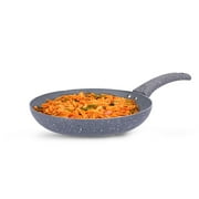 Usha Shriram (18Cm Lunar Haze Non Stick Frying Pan | Saute Pan Gas Cookware | Small Fish Fry Pan | Minimal Oil Cooking | 3 Layer Non Stick Coating | Nonstick Egg Pan Cake