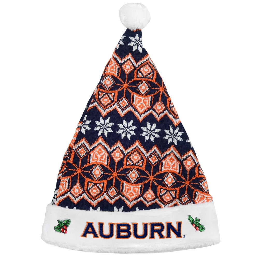 Auburn Tigers Knit Santa Hat 2015 by Forever Collectibles