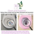 thumbnail image 4 of Holloyiver Toilet Seat Cover Foam Pad, Toilet Seat Cover Waterproof EVA Toilet Seat Cushion O-shape Toilet Lid Seat Cover Bathroom Accessories, 4 of 9