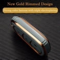 thumbnail image 7 of Key Fob Cover Compatible with Fit for Cadillac Escalade ATS CTS CT6 STS SRX XT5 Keychain Case Holder Protector,Ivory, 7 of 7