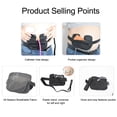 thumbnail image 3 of Peritoneal Dialysis Belt, Anti Slip  Catheter Privacy  Universal Size Breathable Peritoneal Holder Belt  For Surgery, 3 of 8