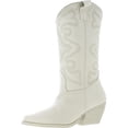 thumbnail image 3 of Steve Madden Womens West Embroidered Pointed Toe Cowboy, Western Boots, 3 of 4