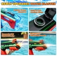 thumbnail image 6 of WonderStone Large Size Electric Water Blaster,Automatic Waterproof Light-Up Squirt Blaster, 650ml Water Storage,Long Range (25-32ft),Perfect for Adults & Kids Ages 8-12,Ideal for Pool Games,Red, 6 of 10
