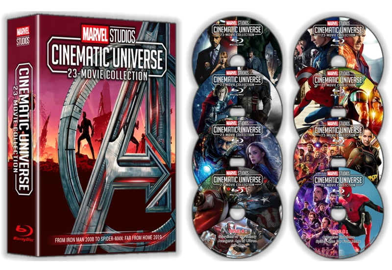 MARVEL Blu-ray・DVD MCU23作品セット
