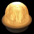 thumbnail image 1 of Our Lady Of Lourdes Tea Light Dome Candle Holder, 1 of 4