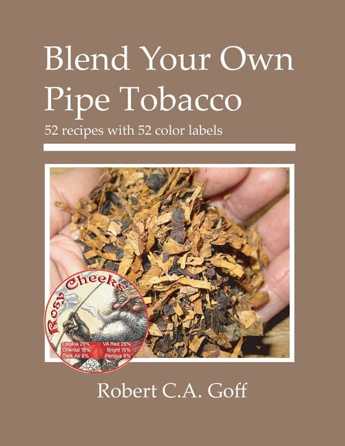 Blend Your Own Pipe Tobacco 52 recipes with 52 color labels