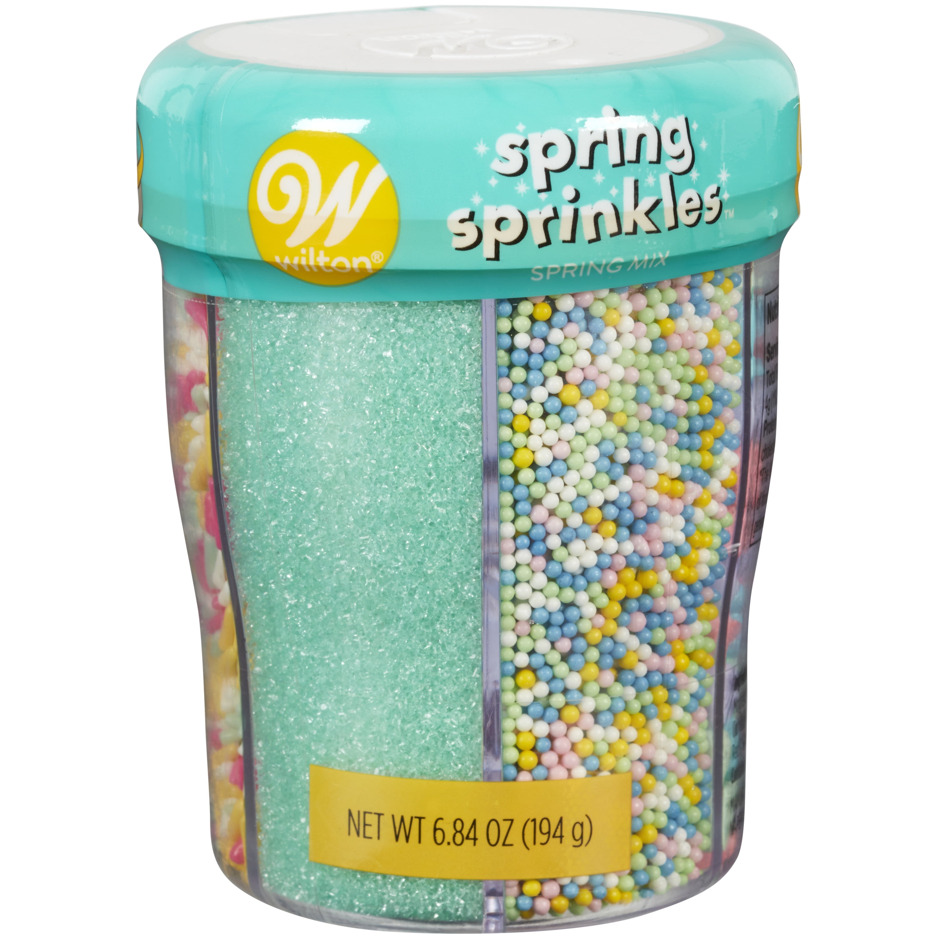 Wilton Bright and Pastel 6Cell Easter Sprinkles Mix, 6.84 oz