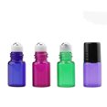 thumbnail image 4 of GOOHOCHY 6 botellas portátiles de bola enrollable, botellas de vidrio dispensadoras de aceite esencial de perfume para viajes (1 ml, 2 ml, 3 ml, cada 2 piezas), 4 of 7