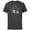 Charcoal, variant on Disney and Pixar’s Dug Days Fireworks - Short Sleeve Cotton T-Shirt for Adults - Customized-Black