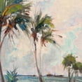 thumbnail image 3 of Masterpiece Art Gallery Six Palm Trees by the Sea by Richard A. Rogers Canvas Art Print 22" x 28", 3 of 4