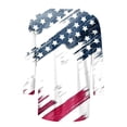thumbnail image 4 of July 4th 3/4 Sleeve Shirts for Women American Flag Stars Stripes Shirts T-Shirt Cute Graphic Tees USA Flag Patriotic Tshirts Tunic Tops, 4 of 5