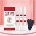 thumbnail image 3 of Toenail Extra Strength Nail Repair Pen Repair Damaged Nails Yellow Discolored Thick And Ingrown Nails Pen For Toenails And Fingernails With 3 Pens 3 Files 12ml, 3 of 7
