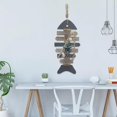 thumbnail image 4 of Wall Hanging Sign,Fishbone Seahorse Plaque Wall Ornament Decor,Home Farmhouse Wall Hanging Decoration Sea,Door Wall Plaque Decor Sign Decorative Craft,Wooden Wall Door Nautical Ornament, 4 of 9