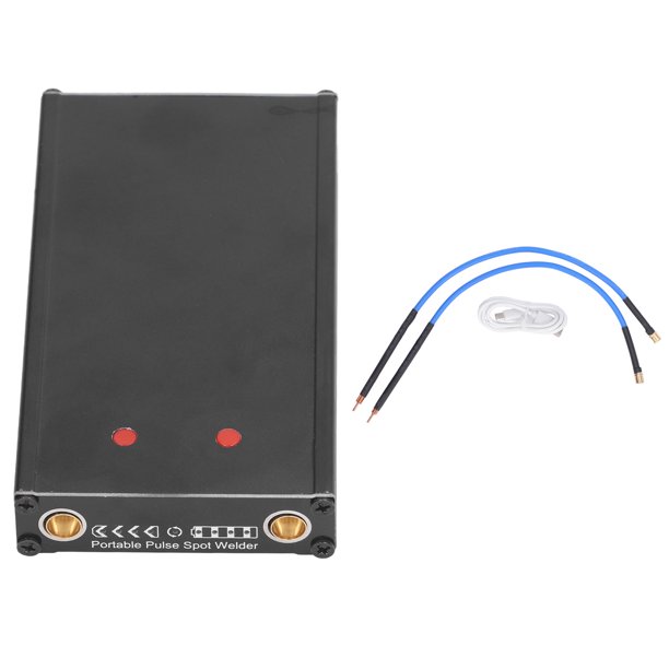 Soldador Por Puntos Con Batería, Mini Soldador Por Puntos Ajustable De 4 Engranajes Máquina De Soldadura Por Puntos Con Batería De 5000 MAh Soldador Por Puntos Portátil De Mano Para Láminas De 0,1 A 0