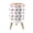 Color 2, variant on Small Trash Can with Lid Forest Wildlife Deer Bear Wolf Trees Soft Watercolor Style 1.8 Gallon Dog Proof Trash Can Round Garbage Can Waste Bin Wastebasket for Bathroom Bedroom Living Room