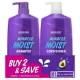 thumbnail image 2 of (4 pack) Aussie Miracle Moist Shampoo and Conditioner Dual Pack Hair Set, 26.2 fl oz, 2 of 10