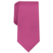Perry Ellis Men's Neck Tie One Oxford Solid Skinny Slim Pink One Size