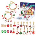thumbnail image 5 of Calendario de Adviento 2025 Año Nuevo 2024 Joyas Pulsera de Adviento de Navidad Cuenta regresiva de 24 días Kit de elaboración de joyas festivas Regalo para niños, 5 of 5