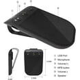 thumbnail image 3 of Sunitec Bluetooth 5.0 in Car Speakerphone with Visor Clip, Wireless Car Kit for Handsfree Talking, Motion Auto on off - BC936, 3 of 8