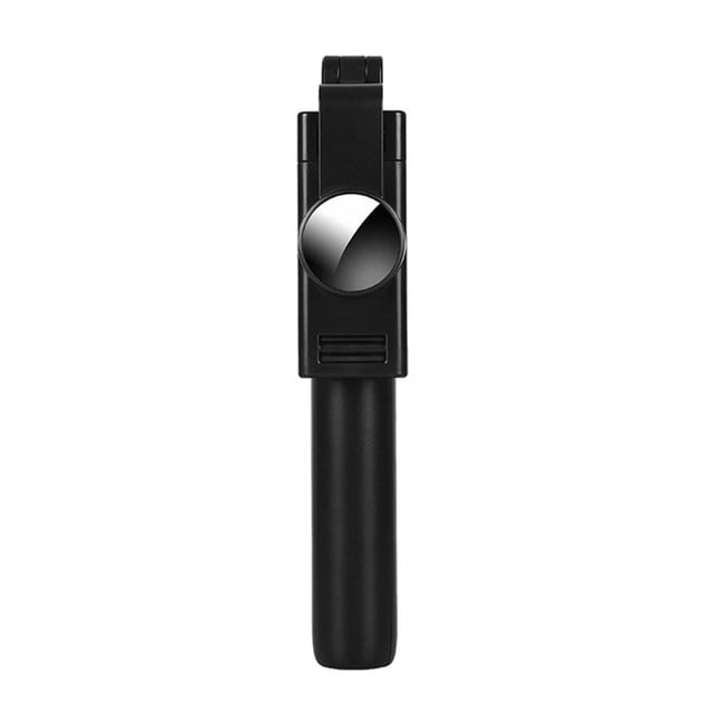Trépied Perche à Selfie K10 Générique Réglable avec Support Rotatif à 360°, Design Compact et Portable, Noir/blanc, Matériau en Acier Inoxydable et ABS, Longueur 7,64 Po-27,6 Po, Miroir HD, Silicone Antidérapant