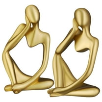 2 Pcs Ornaments Coffee Table Decor Living Room Centerpiece Decoration Abstract Home Décor Office Decorations