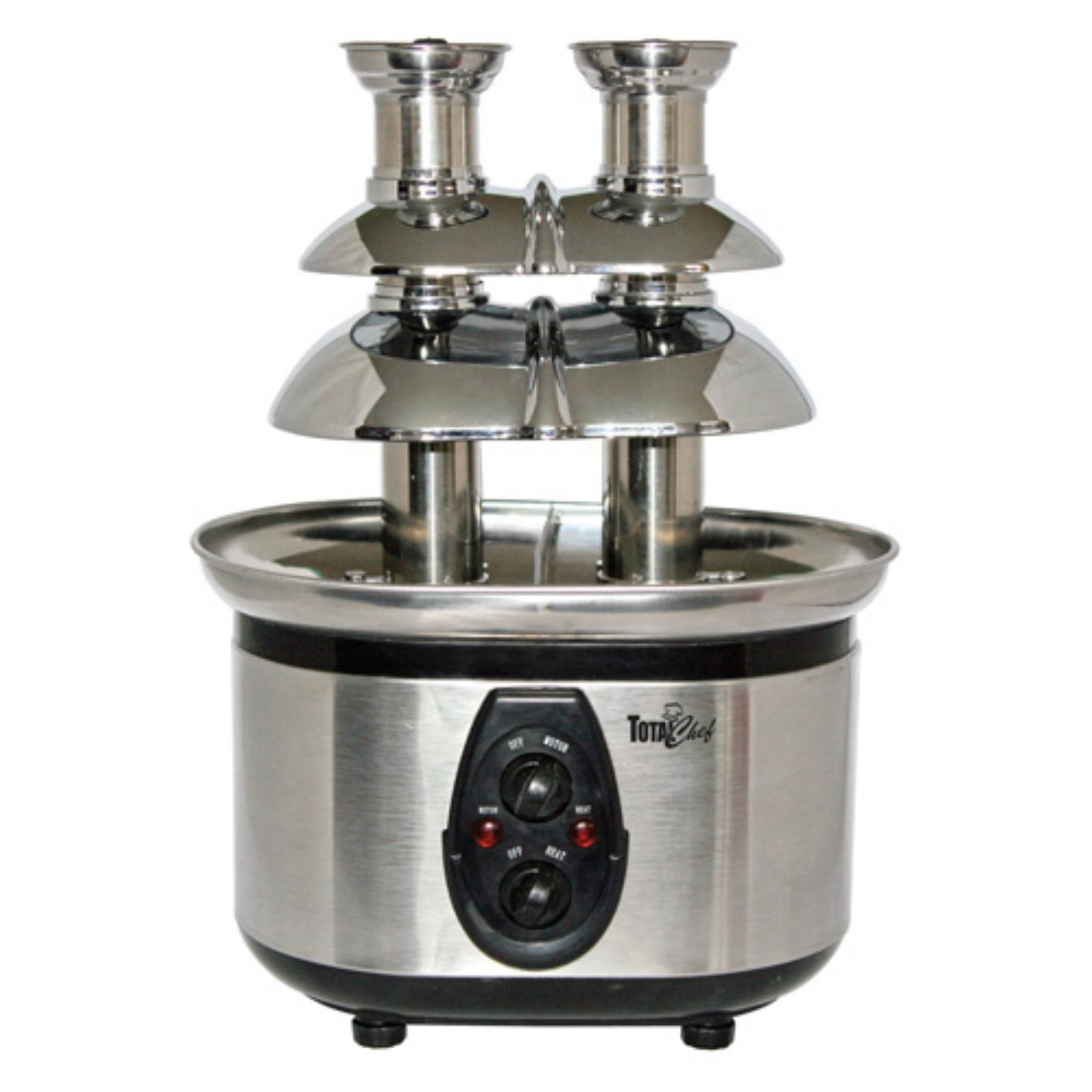 Fontaine 3個セット Total Chef WTF-43E 3-Tier Dual Tower Chocolate Fountain - Walmart.com