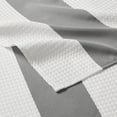 thumbnail image 6 of Park Spa Waffle Shower Curtain Pieced Fabric with 3M Scotchgard Moisture Management Modern Home Bathroom Decorations, Polyester,Extra Tall 72"x96", Grey, 6 of 13