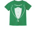 thumbnail image 1 of Tstars Boys Unisex Halloween Party Shirt Printed Tuxedo with Bow Tie Suit Funny Humor Gift for Toddler Trick or Treat Shirt for Boy Infant Kids T Shirt, 1 of 6